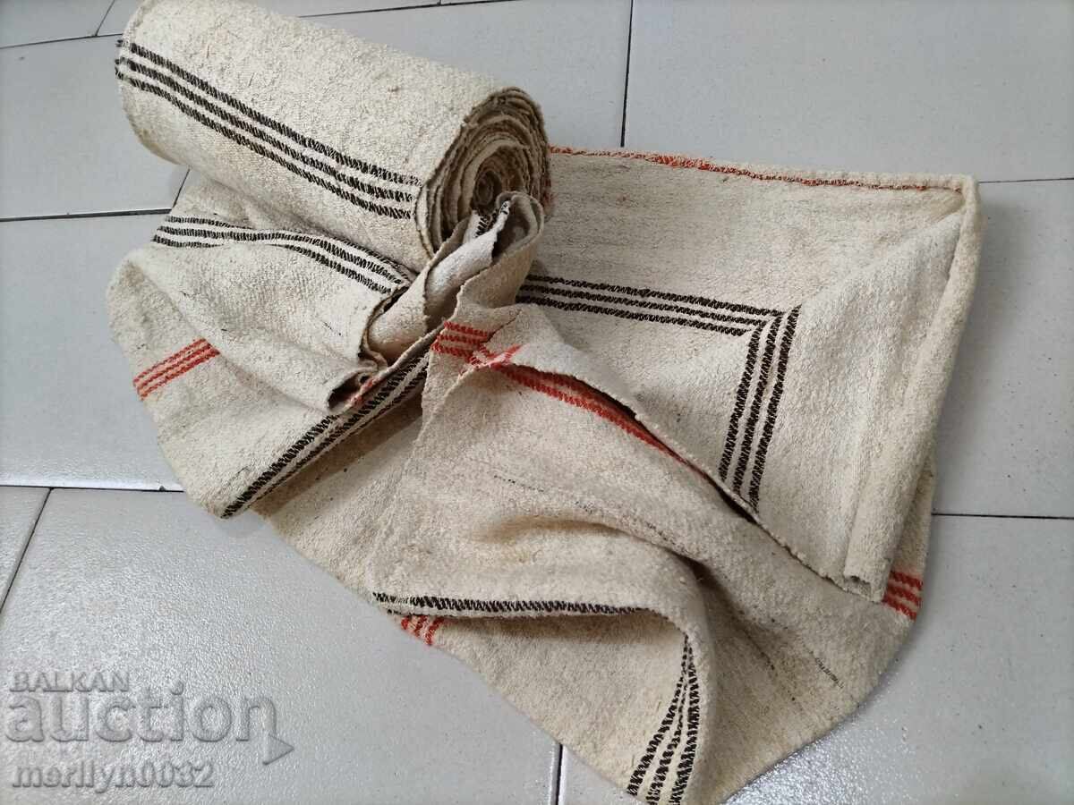 Paid roll of hand-woven hemp fabric - 7 Paid roll of hand-woven hemp fabric - 7