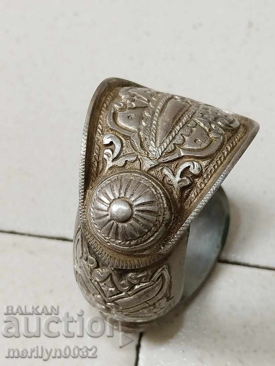 Auction  Renaissance silver bracelet slingshot, sachan, jewelry, silver