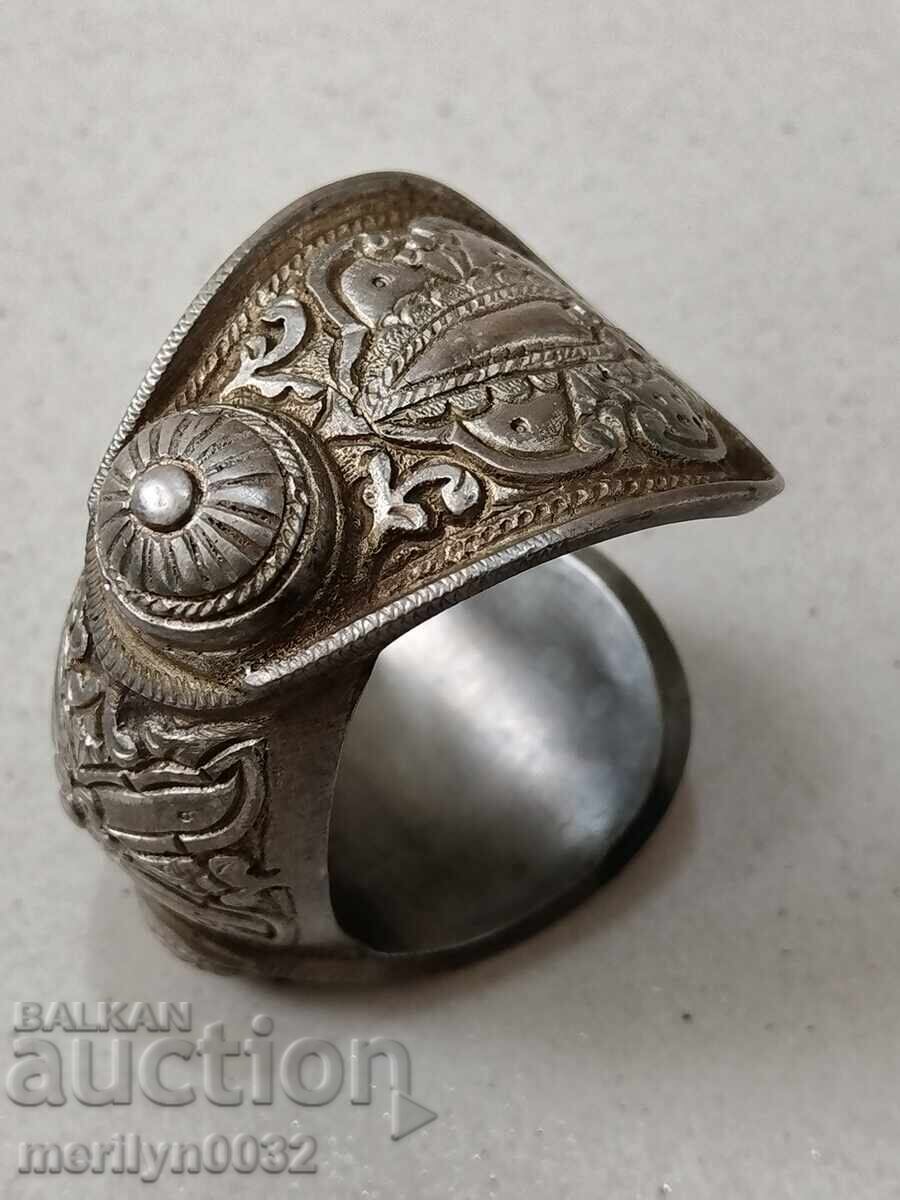 Renaissance silver bracelet slingshot, sachan, jewelry, silver - 7