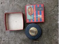 Old metal tape measure