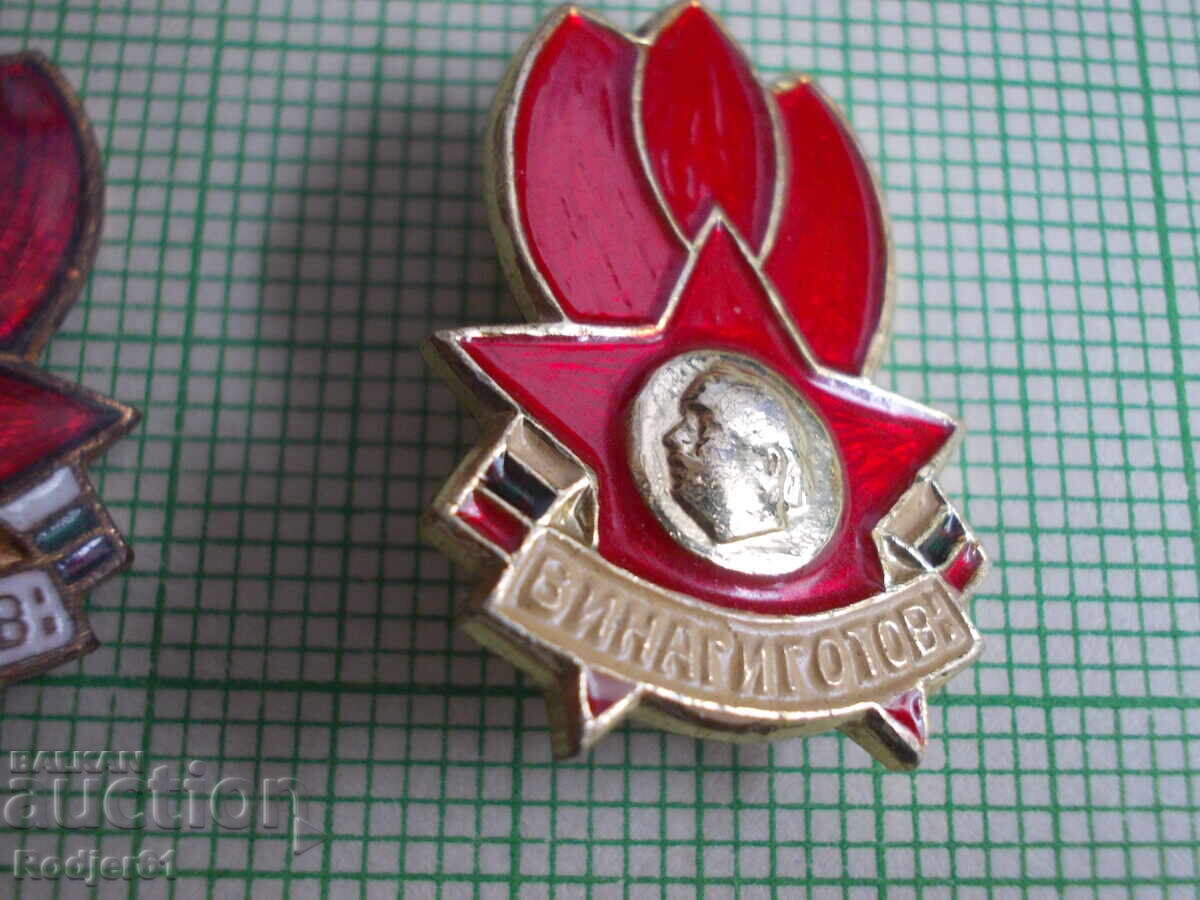 Delivery of Badges - Figures of Georgi Dimitrov - Always Ready 2 pcs Delivery of Badges - Figures of Georgi Dimitrov - Always Ready 2 pcs