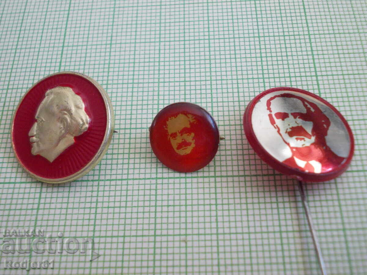 Delivery of Badges - Personalities Georgi Dimitrov 5 pcs