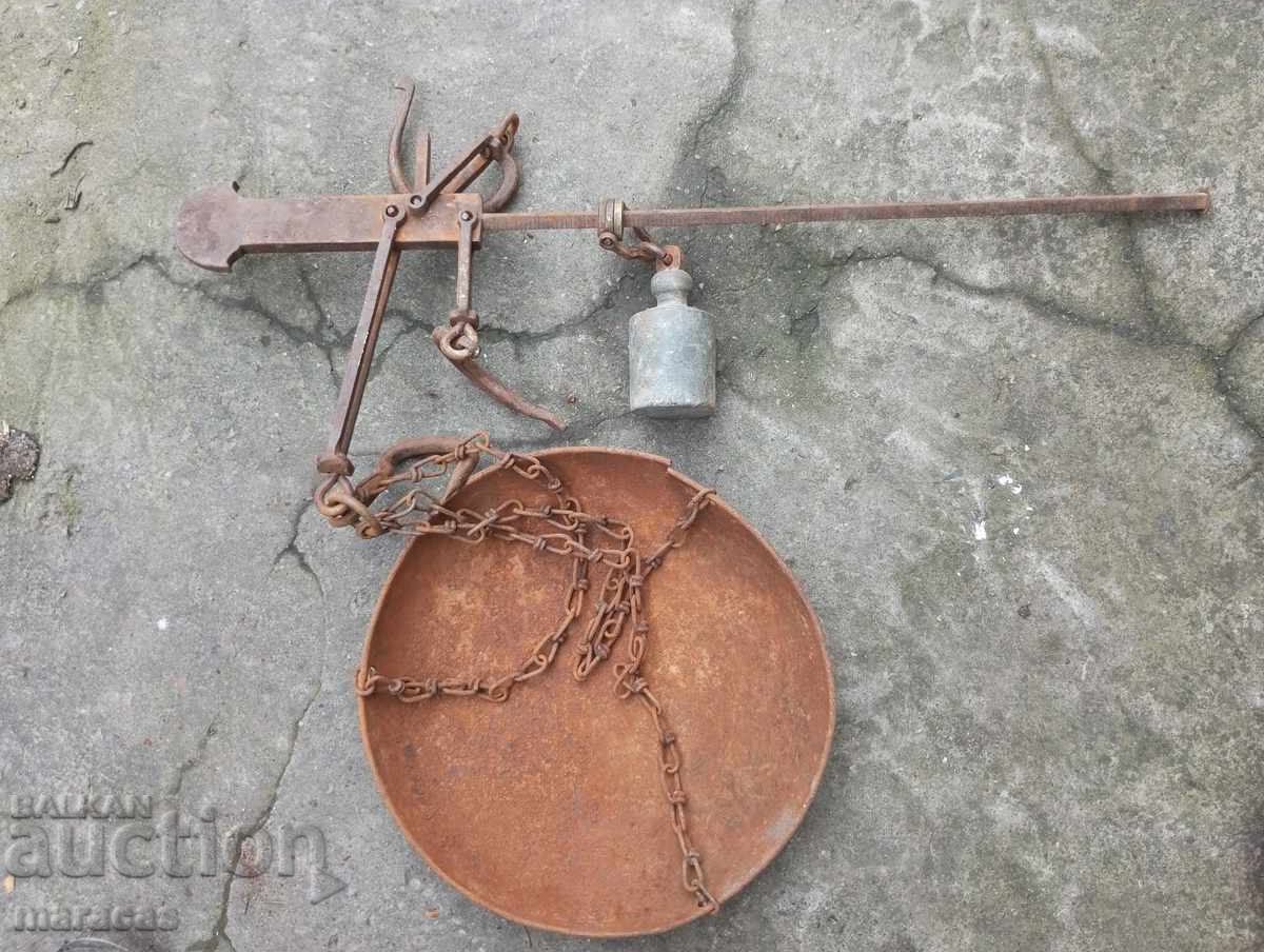 Delivery of Old metal scales