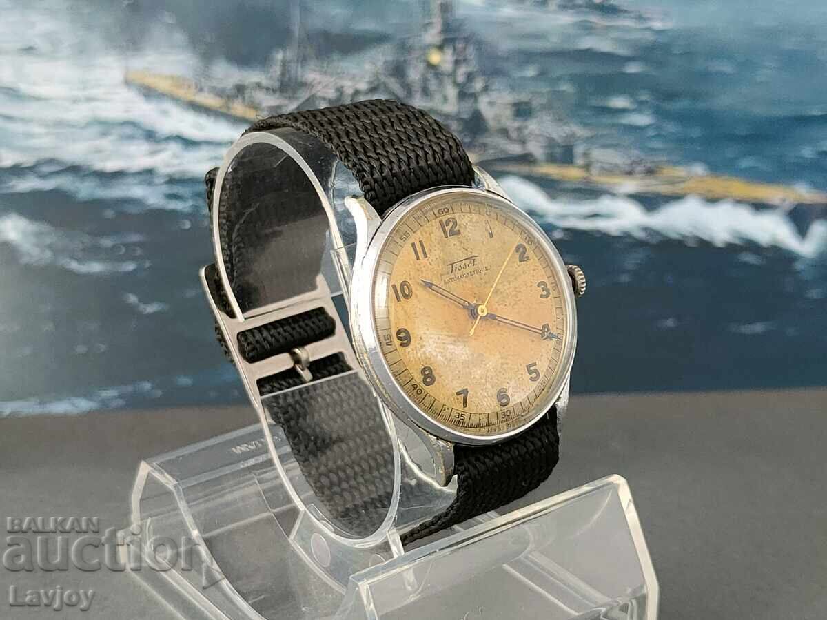 Licitație Tissot Tisot antimagnetique Ww 2 model militar