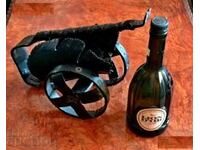 Suport de vin din fier forjat