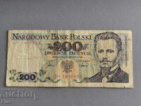 Bancnotă - Polonia - 200 zloți | 1986