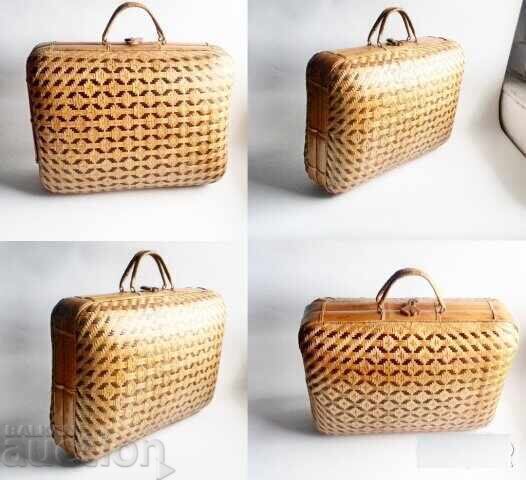 Woven Bamboo Suitcase Woven Suitcase Woven Storage Suitcase with price € 122.00 | 238.61 BGN
