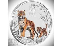 2 oz Lunar 2022 Colorat-UNC – CITIȚI DESCRIEREA