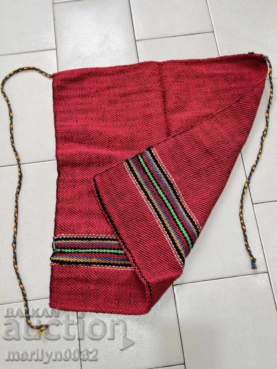 Auction  Old woven apron from the Tarnovo region folk costume sukman