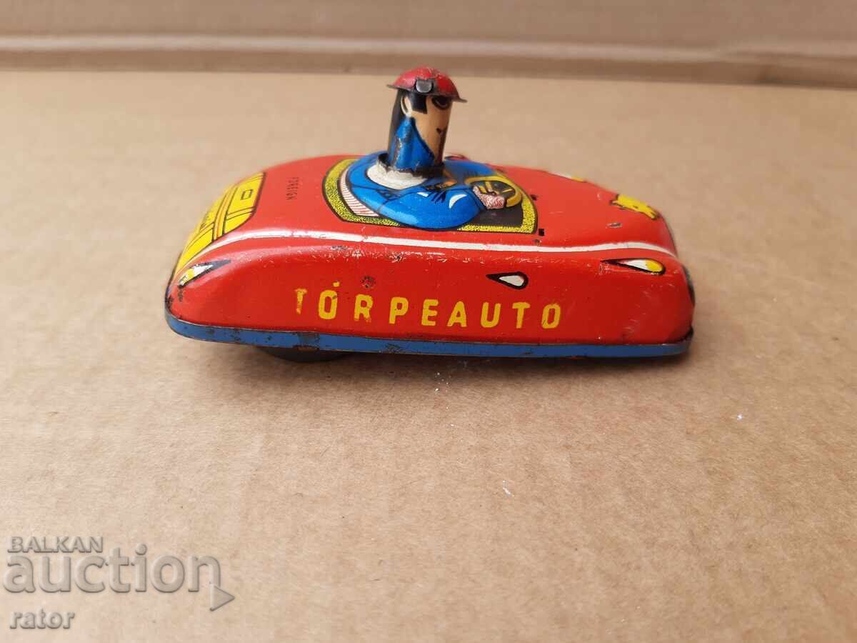 Стара ламаринена количка  , играчка . с цена 7.99 лв. | € 4.09