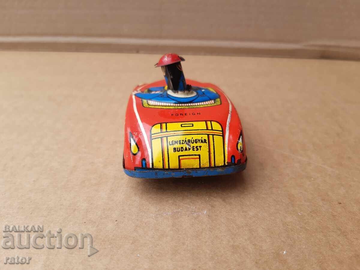 Стара ламаринена количка  , играчка . - 5