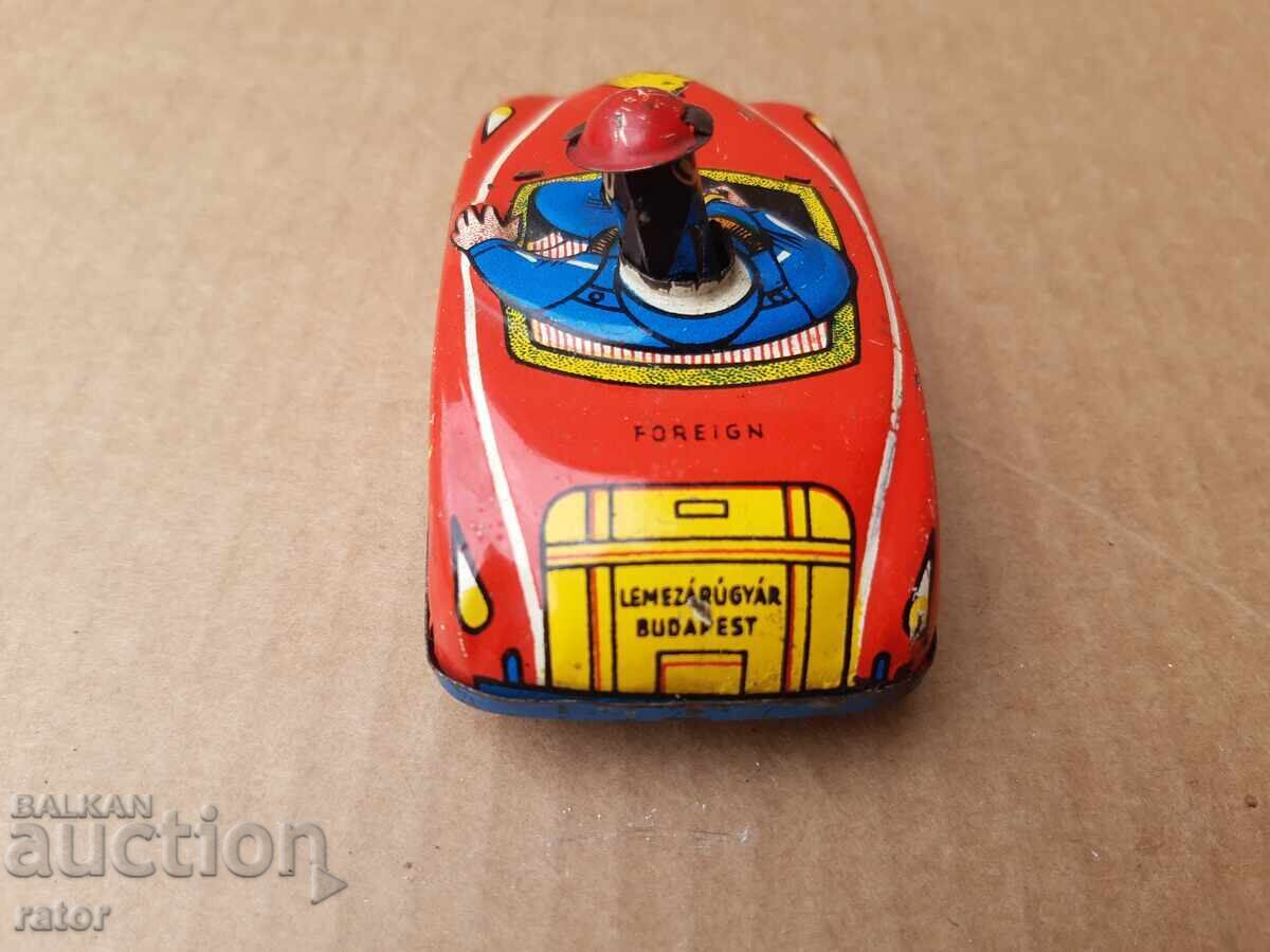 Стара ламаринена количка  , играчка . - 6