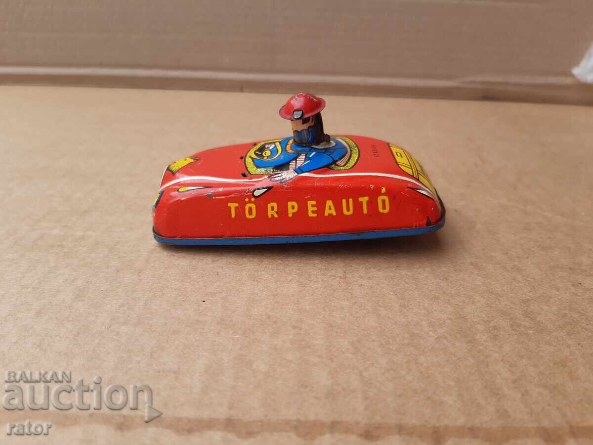 Стара ламаринена количка  , играчка .