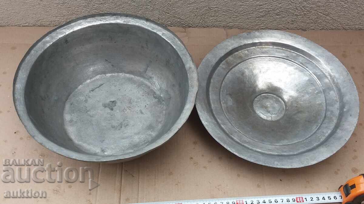 ΕΞΑΙΡΕΤΙΚΟ ΧΑΛΚΙΝΟ ΚΑΖΑΝΙ ΑΝΑΓΕΝΝΗΣΗΣ (otlichna kovana vŭzrozhdenska bakŭrena tendzhera) - 5