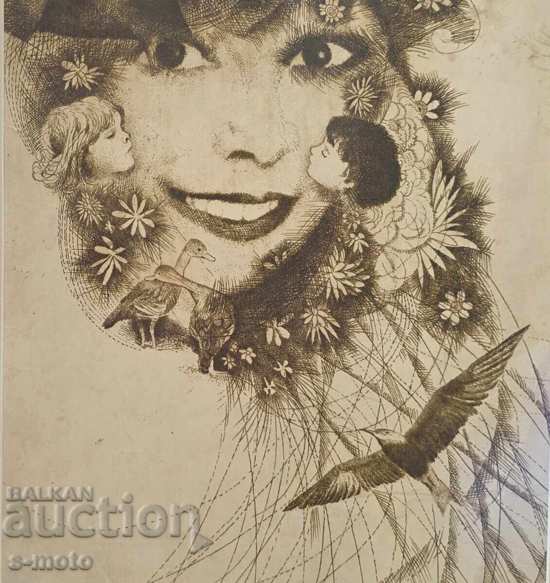 Grafica Danail Ignatov ''Veșnicie'' - 6 Grafica Danail Ignatov ''Veșnicie'' - 6