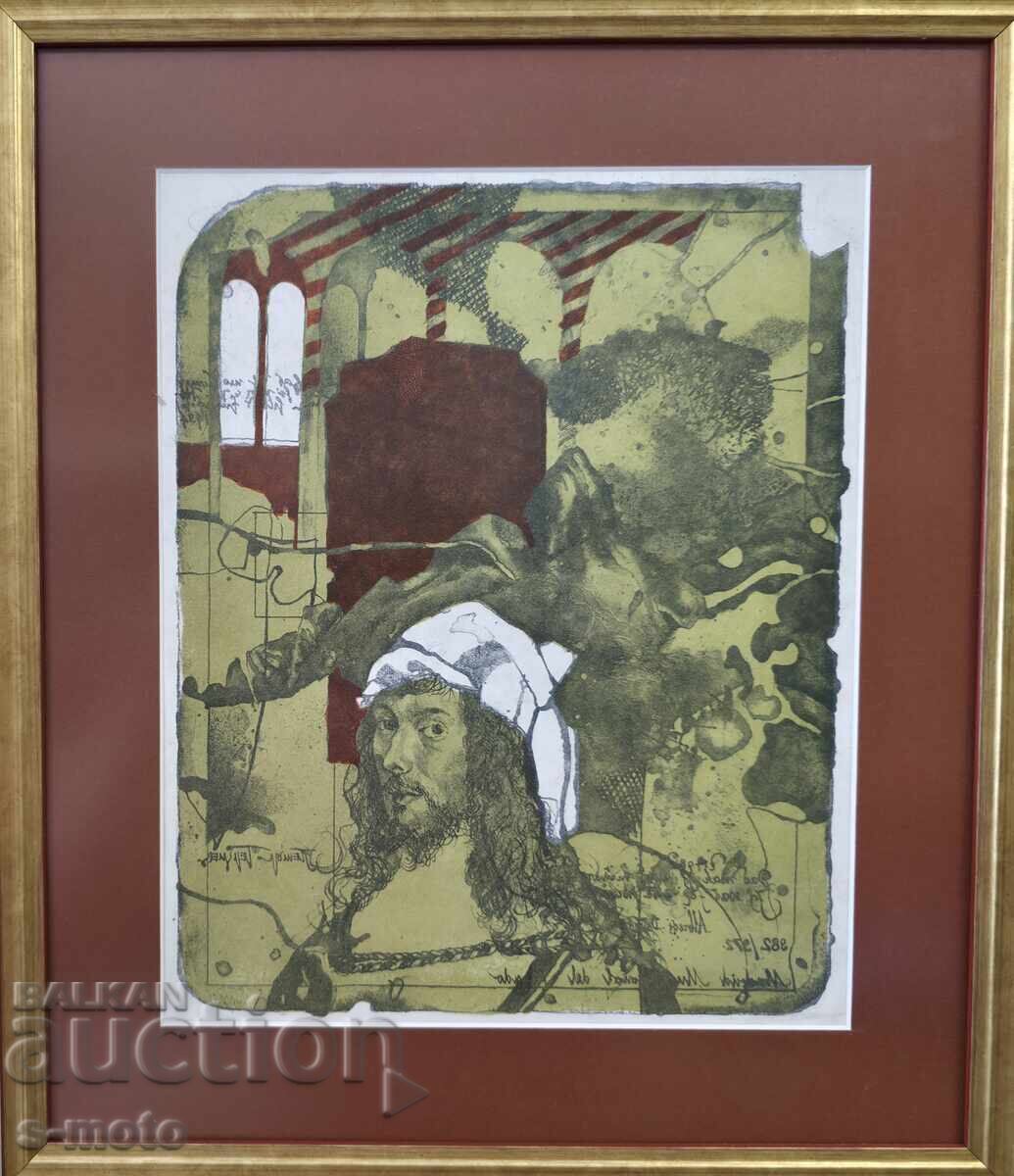 Petăr Terziev (1954 - 2018) grafică cu preț 400.00 BGN | € 204.52