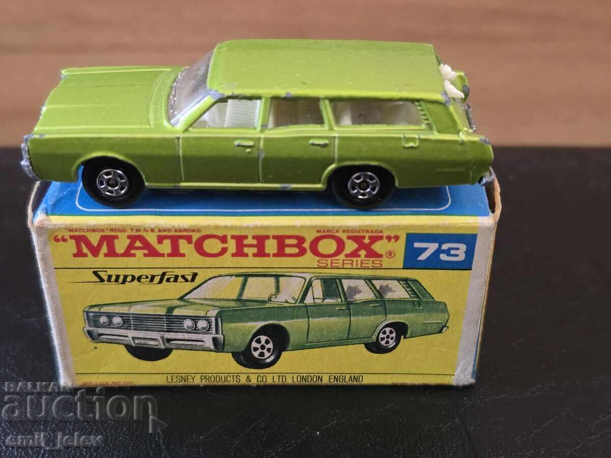 LESNEY MATCHBOX 73A Mercury Station Wagon 1970 original box with price 49.99 BGN | € 25.56 LESNEY MATCHBOX 73A Mercury Station Wagon 1970 original box with price 49.99 BGN | € 25.56