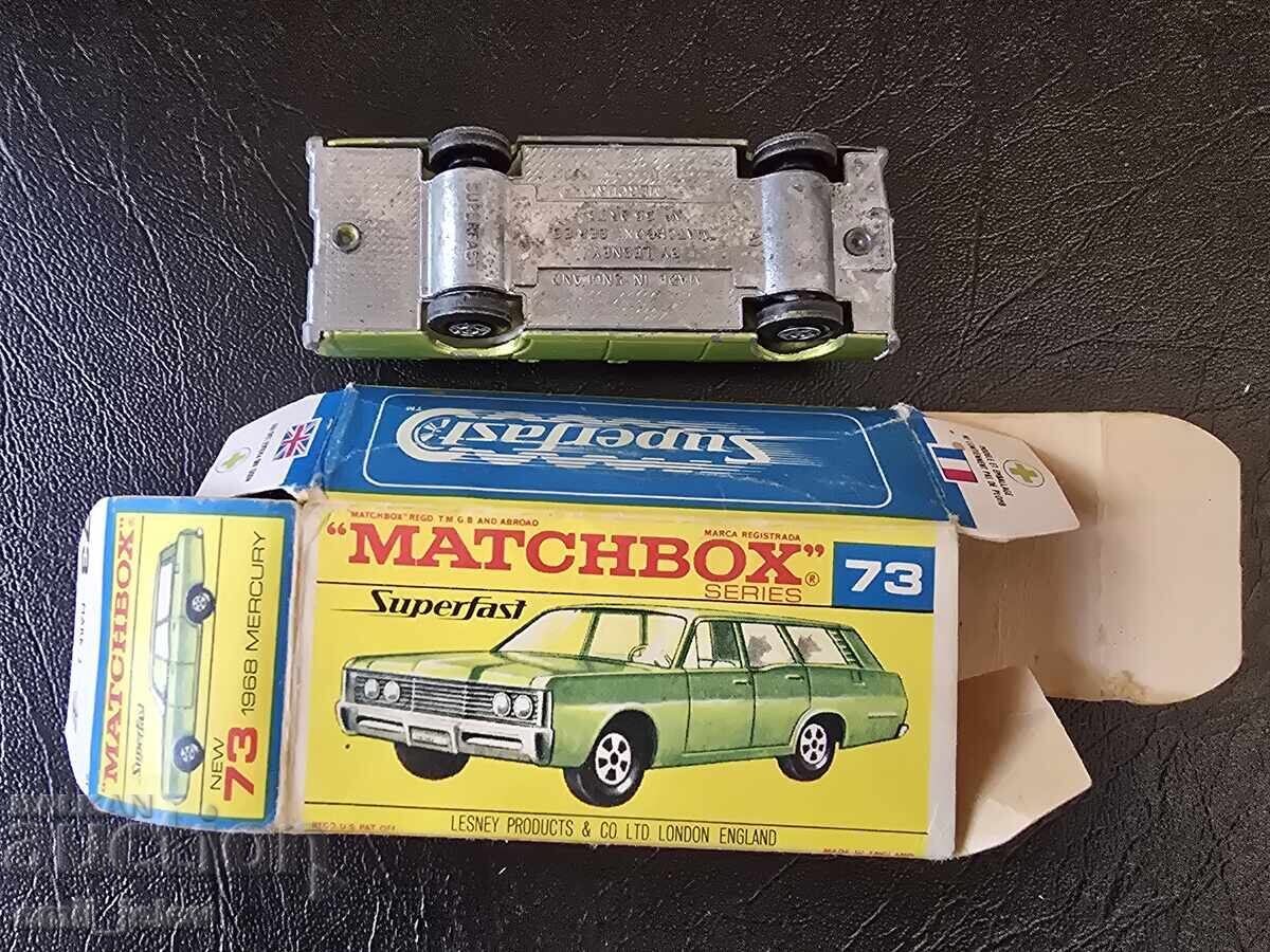 Delivery of LESNEY MATCHBOX 73A Mercury Station Wagon 1970 original box Delivery of LESNEY MATCHBOX 73A Mercury Station Wagon 1970 original box