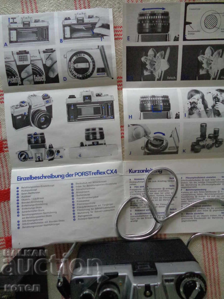 Auction For sale: PORST REFLEX CX4 camera Auction For sale: PORST REFLEX CX4 camera