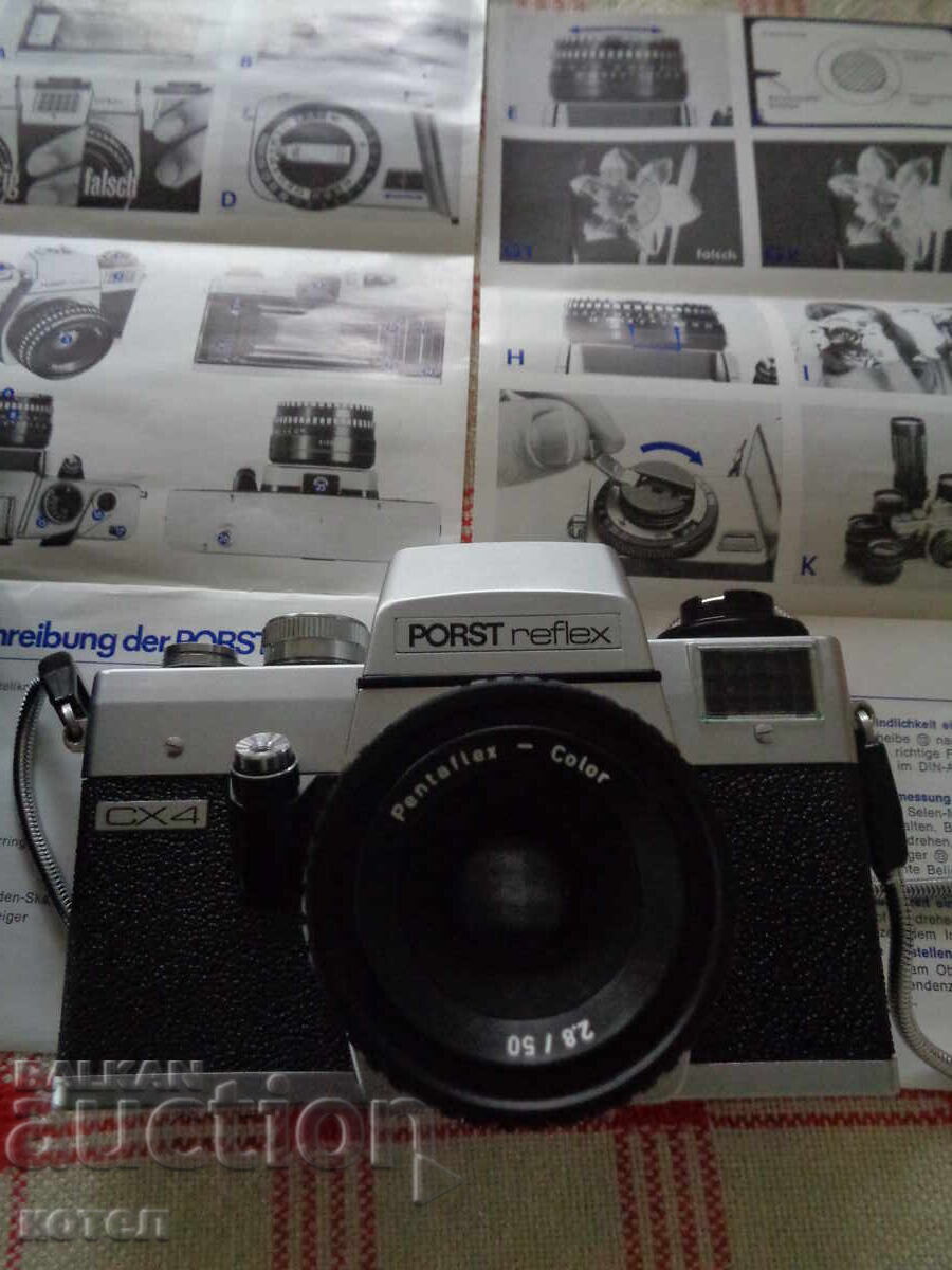 Delivery of For sale: PORST REFLEX CX4 camera Delivery of For sale: PORST REFLEX CX4 camera