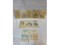 Collection of old church calendars from 1965 - 1976