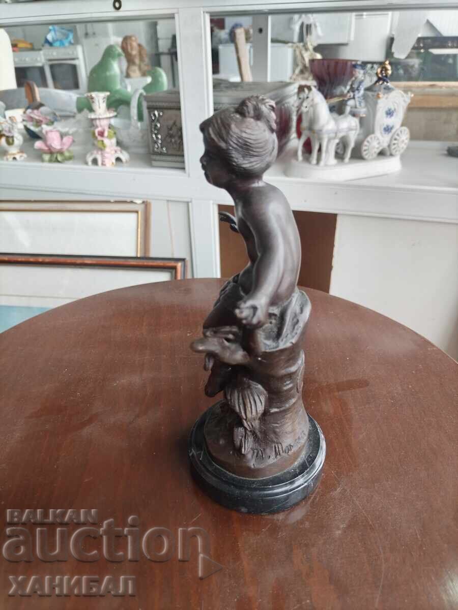 BRONZE AUTHOR'S FIGURE FRANCE with price 250.00 BGN | € 127.82 BRONZE AUTHOR'S FIGURE FRANCE with price 250.00 BGN | € 127.82