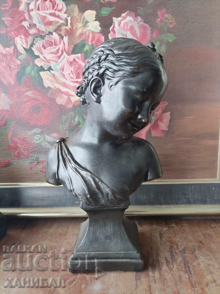 BEAUTIFUL AUTHOR'S BUST SIGNED BEAUTIFUL AUTHOR'S BUST SIGNED
