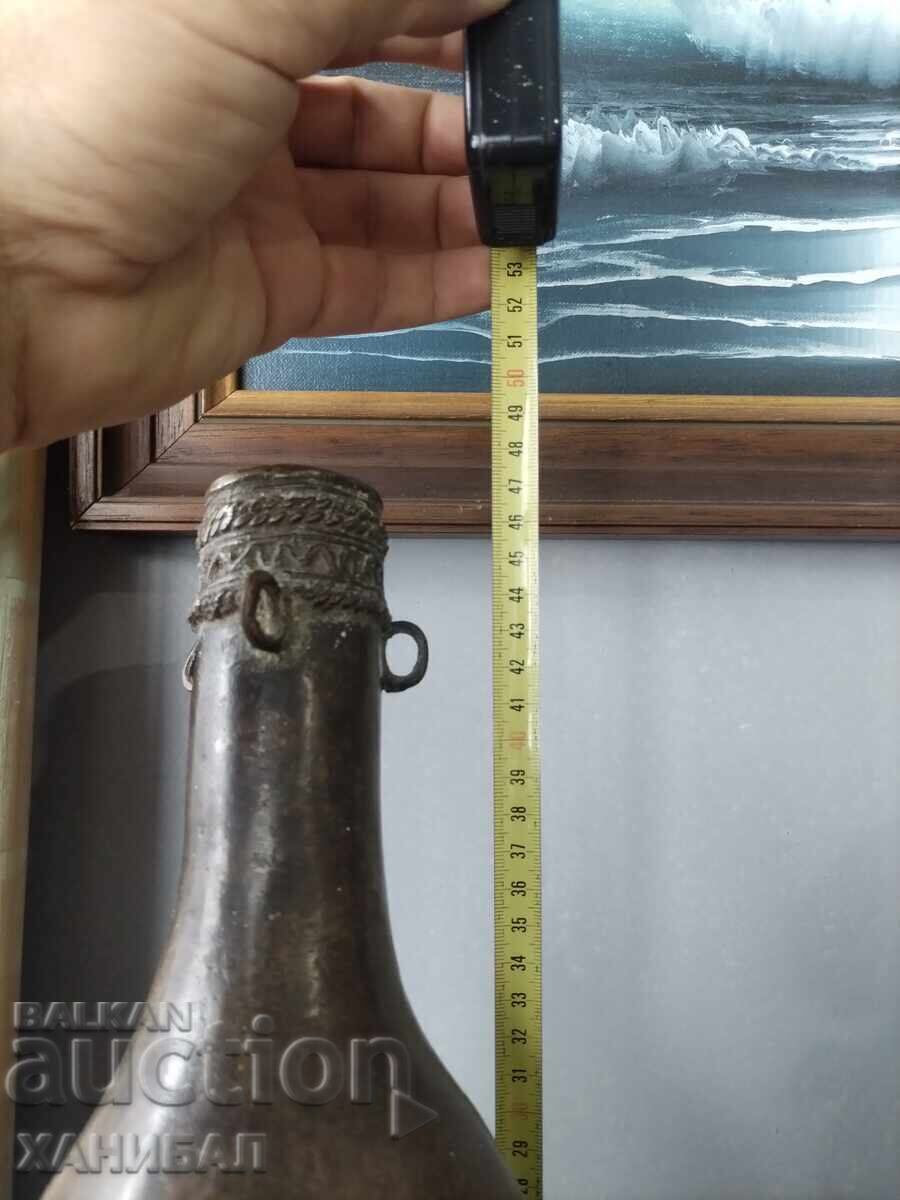 Delivery of KINGDOM OF BENIN AFRICAN ART LARGE BRONZE HEAD