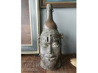 ΒΑΣΙΛΕΙΟ ΤΟΥ ΜΠΕΝΙΝ ΑΦΡΙΚΑΝΙΚΗ ΤΕΧΝΗ ΜΕΓΑΛΟ ΧΑΛΚΙΝΟ ΚΕΦΑΛΙ