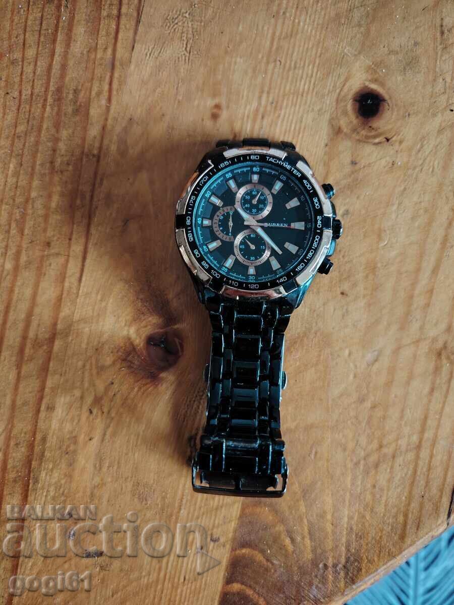 Large Men's Quartz Watch with price 25.00 BGN | € 12.78 Large Men's Quartz Watch with price 25.00 BGN | € 12.78