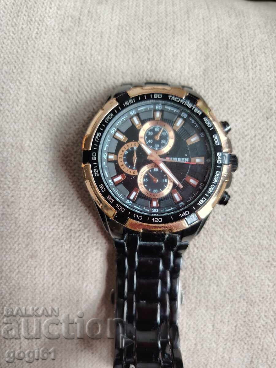 Large Men's Quartz Watch - 5 Large Men's Quartz Watch - 5