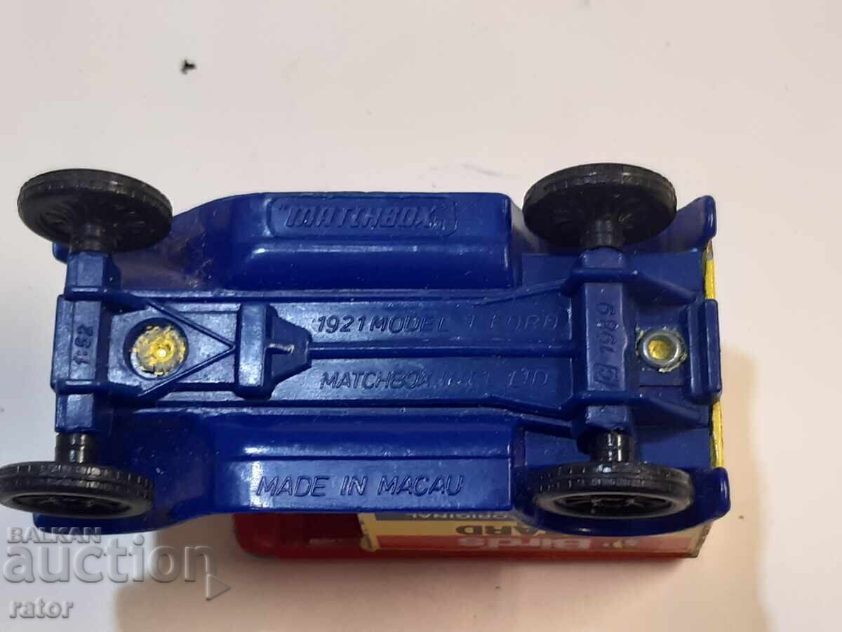 Old metal Matchbox MACAU trolley, toy - 5 Old metal Matchbox MACAU trolley, toy - 5