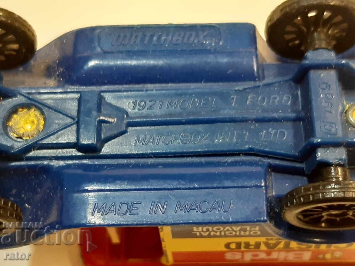 Old metal Matchbox MACAU trolley, toy - 6 Old metal Matchbox MACAU trolley, toy - 6