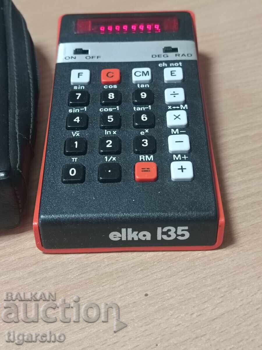 Calculator electronic Elka 135 cu preț 35.00 BGN | € 17.90