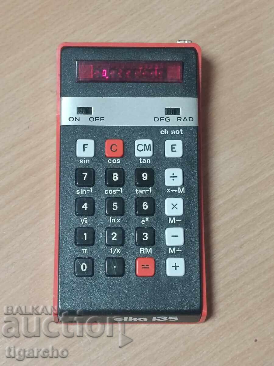 Calculator electronic Elka 135 - 7
