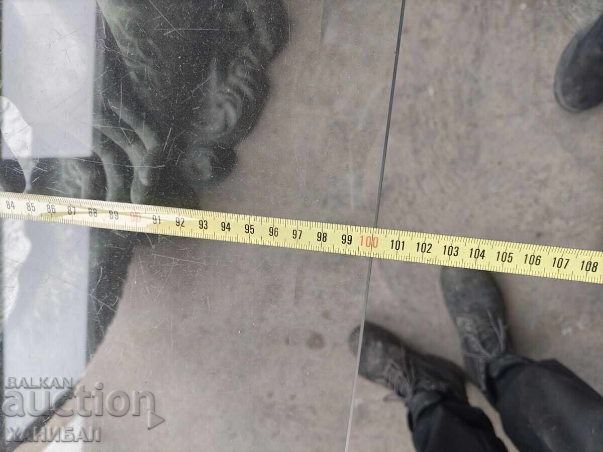 MASĂ UNICĂ DIN BRONZ. SIRENA ESTE DIN BRONZ PATINAT - 5