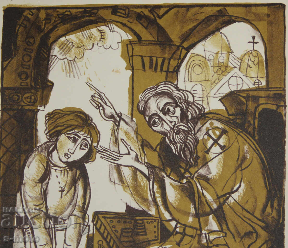 Old graphic, lithograph, illustration - 7 Old graphic, lithograph, illustration - 7