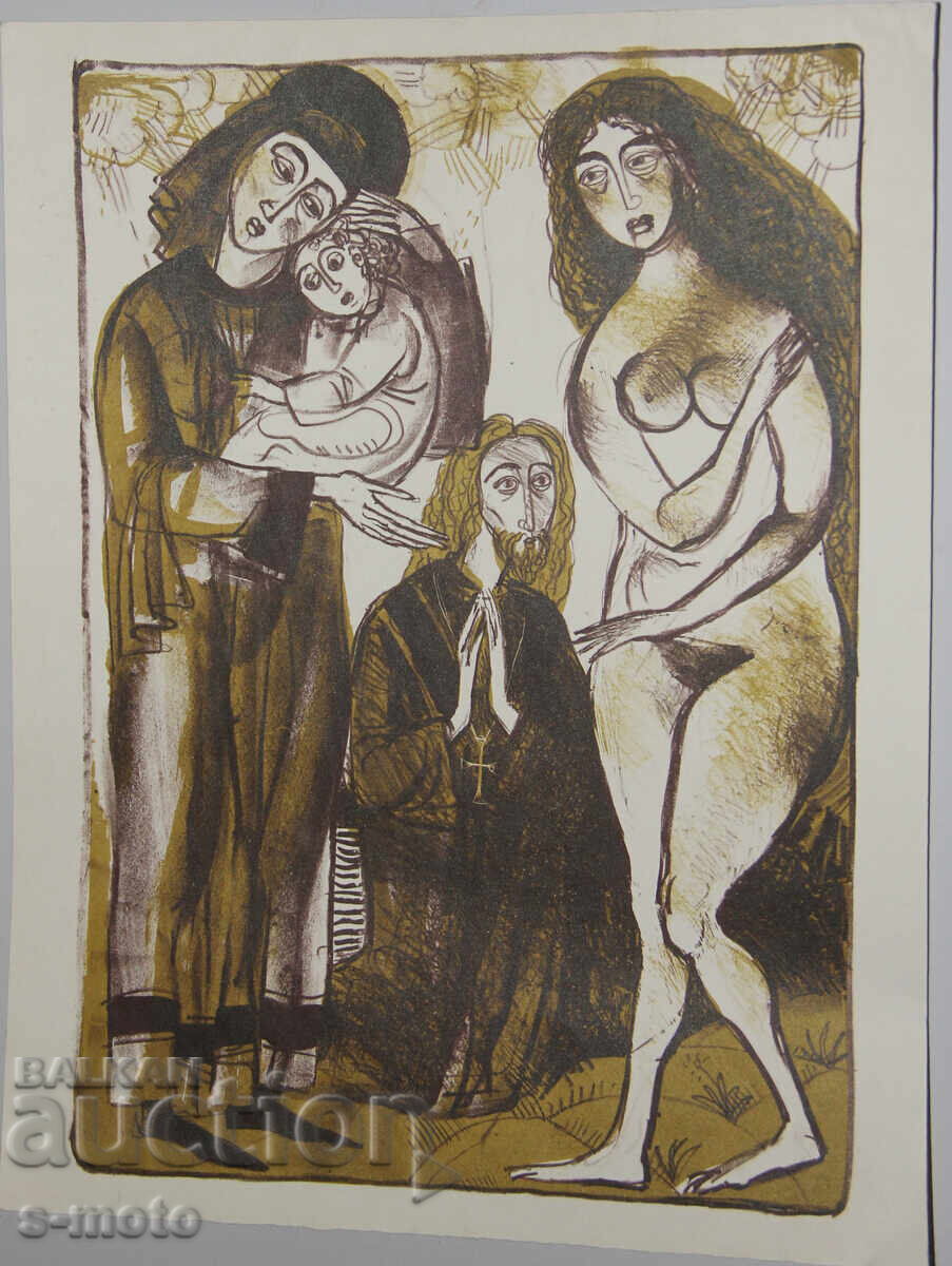 Παράδοση Παλιά γραφικά, λιθογραφία, εικονογράφηση