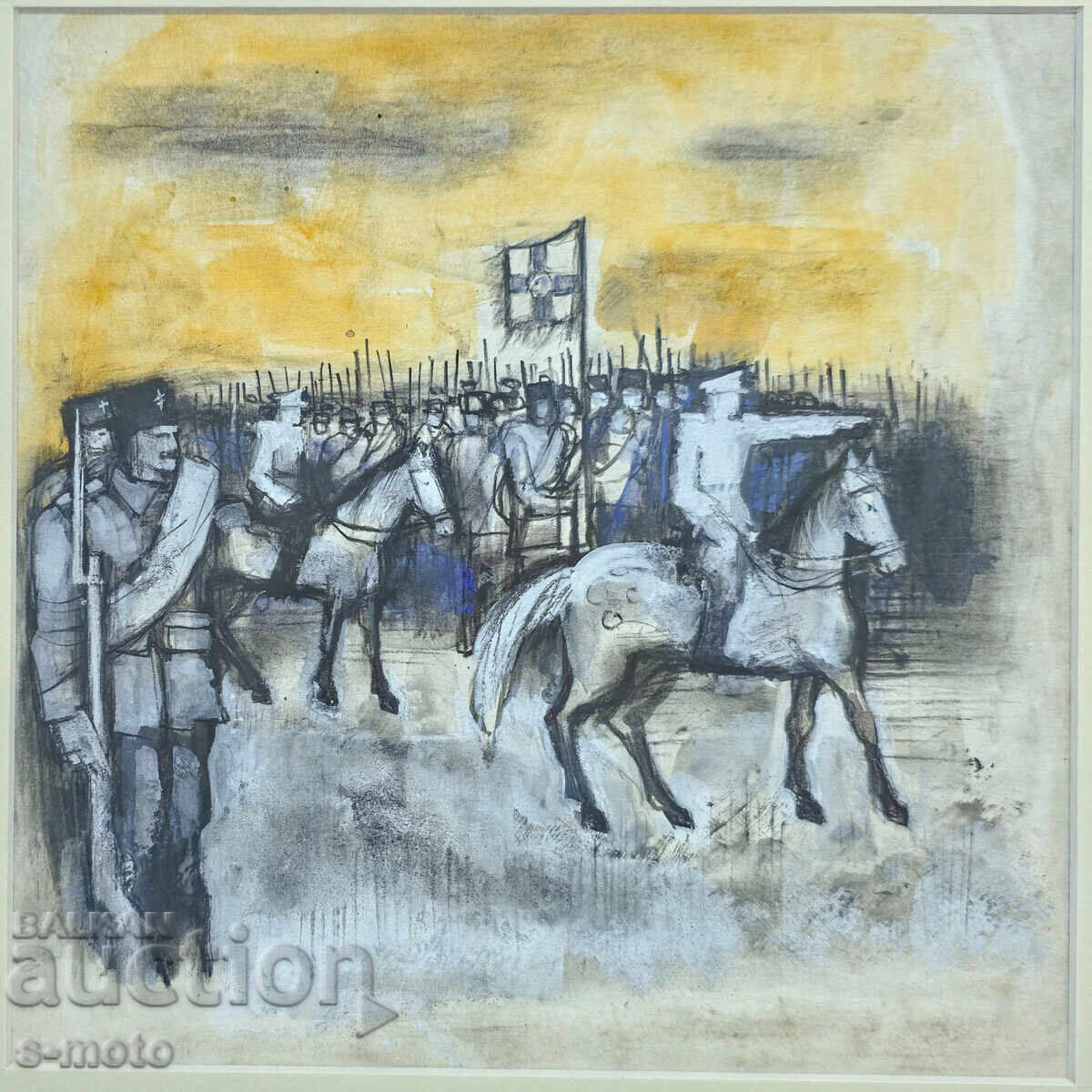 Παράδοση Τόdor Παναγιώτοφ (1927 - 1989) παστέλ, γκουάς, εικονογράφηση Παράδοση Τόdor Παναγιώτοφ (1927 - 1989) παστέλ, γκουάς, εικονογράφηση