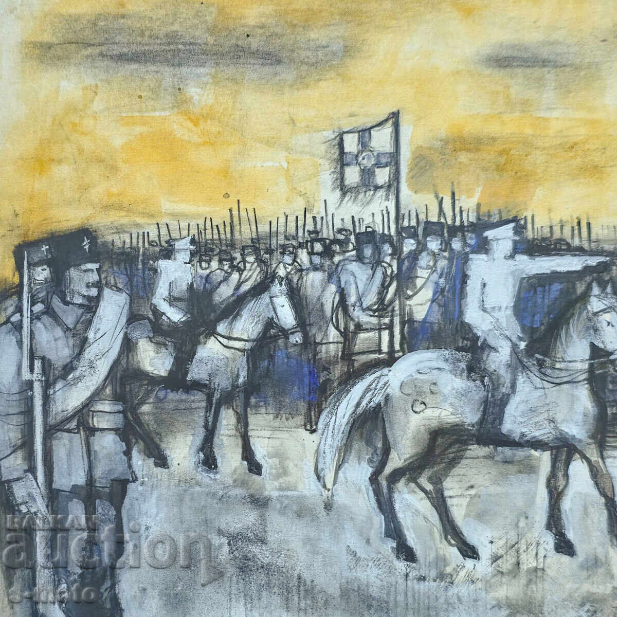 Τόdor Παναγιώτοφ (1927 - 1989) παστέλ, γκουάς, εικονογράφηση - 5 Τόdor Παναγιώτοφ (1927 - 1989) παστέλ, γκουάς, εικονογράφηση - 5