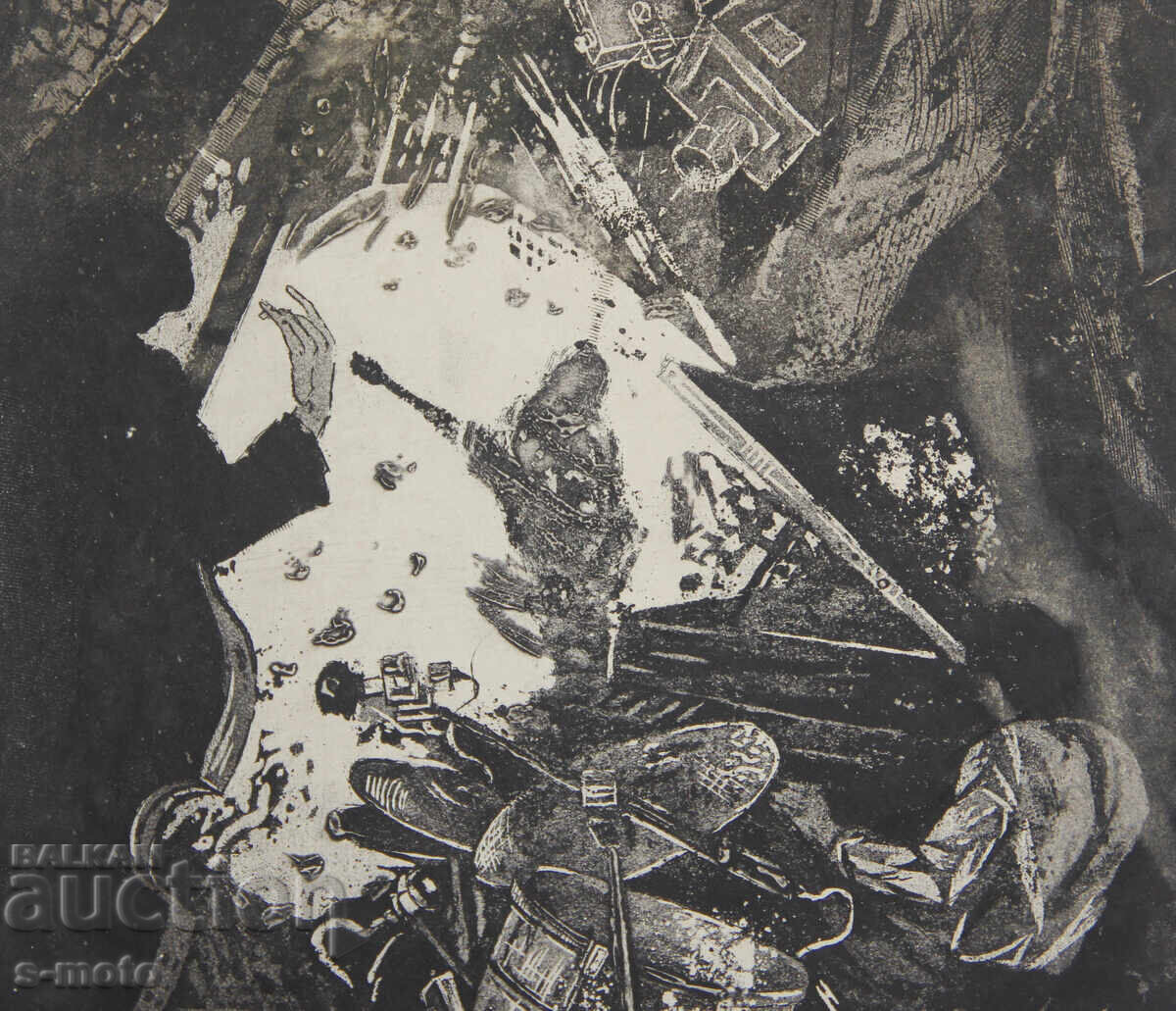 Graphics, lithograph, "Jazz" - 7 Graphics, lithograph, "Jazz" - 7