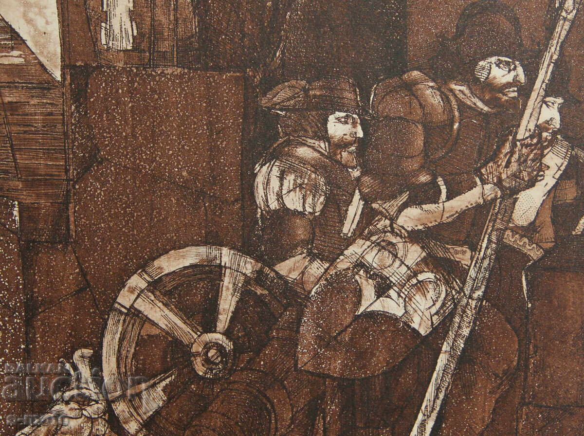 Graphics, mixed media, abstraction, figurative composition - 6 Graphics, mixed media, abstraction, figurative composition - 6