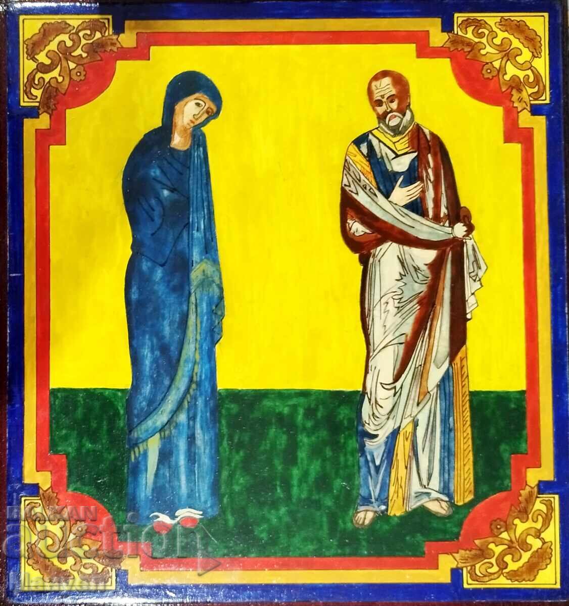 I am selling a beautiful hand-painted icon!