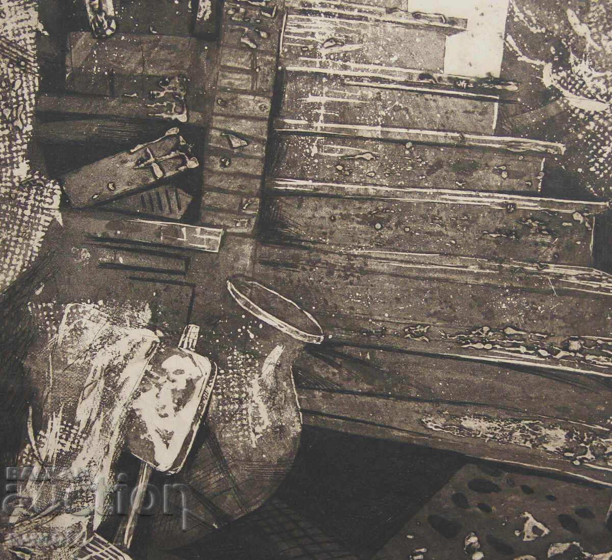 Γραφικά, μικτές τεχνικές "Εσωτερικό" - 7 Γραφικά, μικτές τεχνικές "Εσωτερικό" - 7