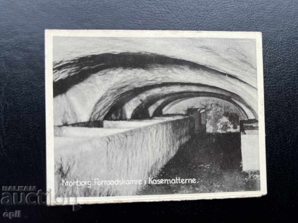 Small Old Photo/Postcard - Denmark - Kronborg