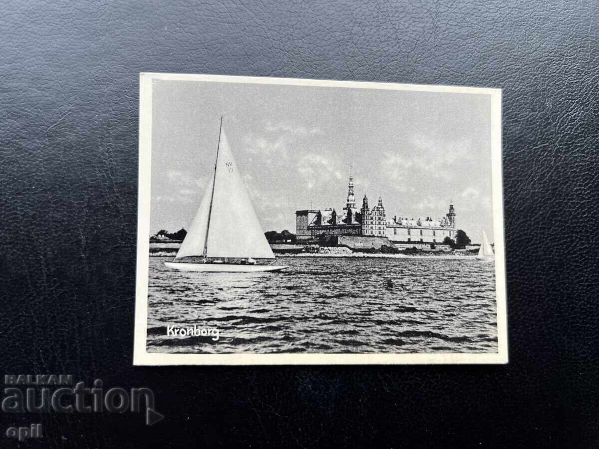 Small Old Photo/Postcard - Denmark - Kronborg