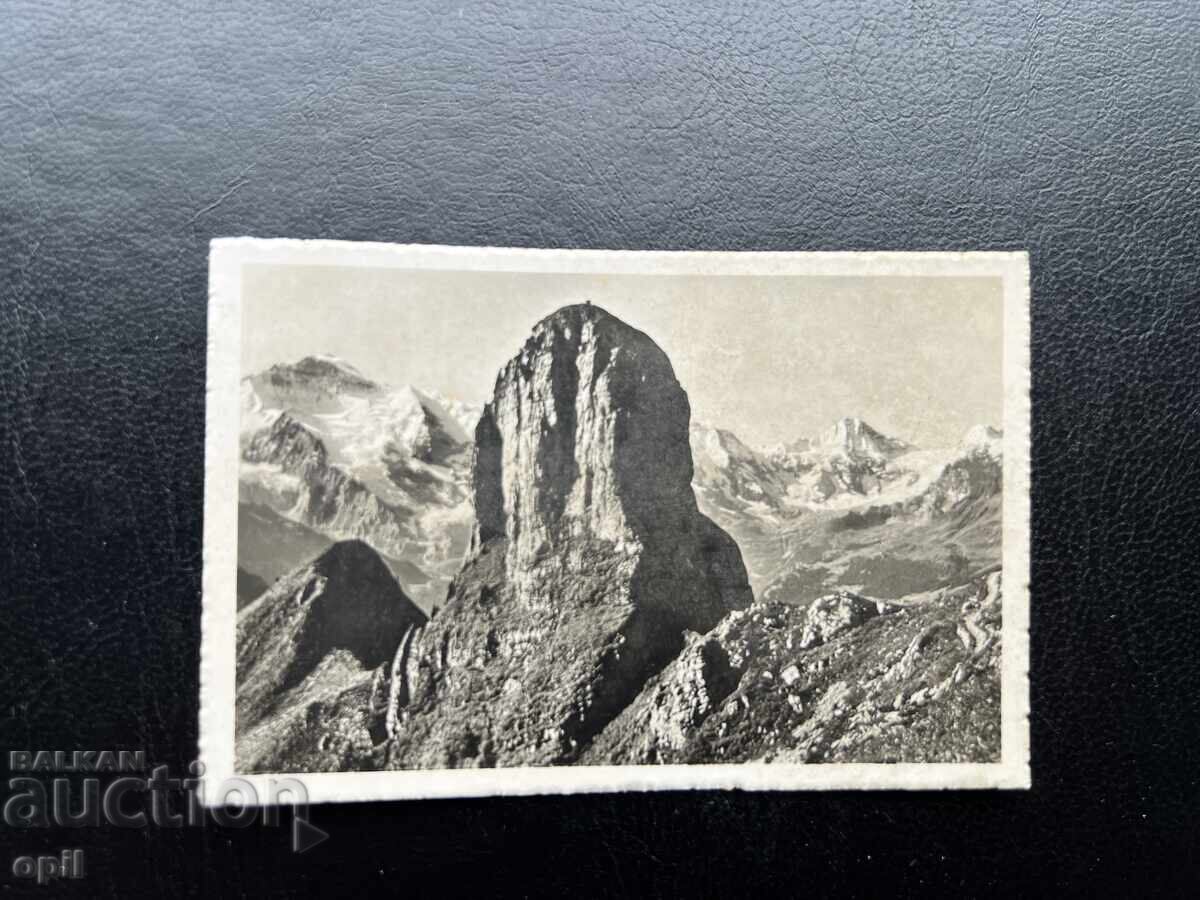 Small Old Postcard - Switzerland - Schynige Platte Small Old Postcard - Switzerland - Schynige Platte