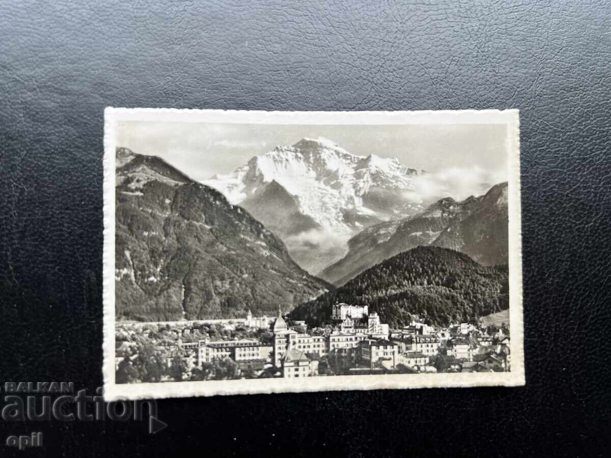 Small Old Postcard - Switzerland - Interlaken Small Old Postcard - Switzerland - Interlaken
