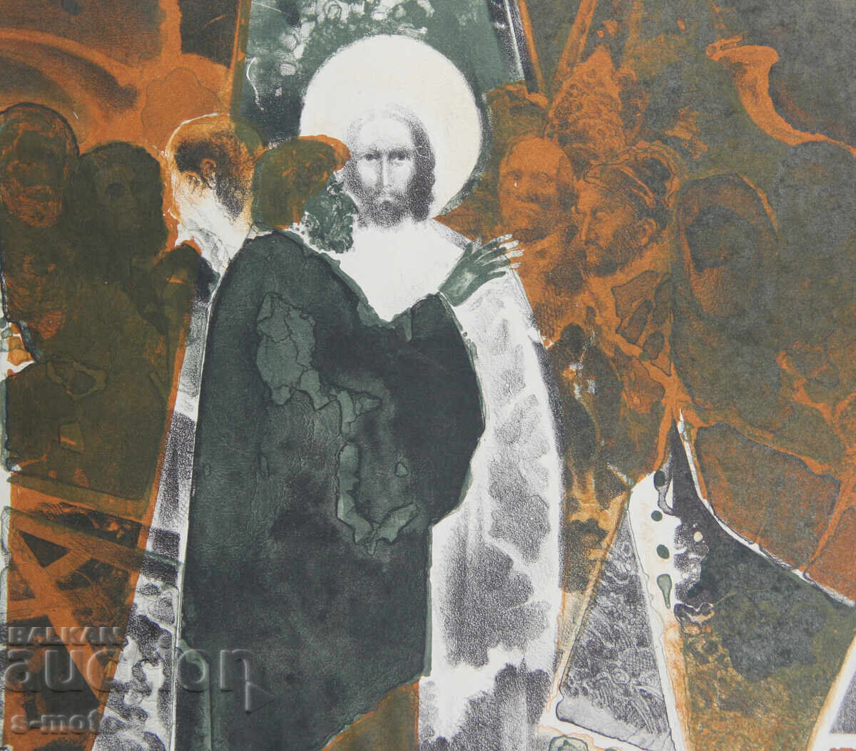 Графика, литография, религиозна тематика - 5