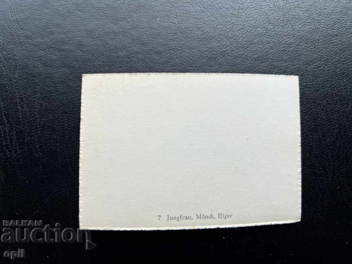 Small Old Postcard - Switzerland - Jungfrau, Mönch, and Eiger with price 0.20 BGN | € 0.10 Small Old Postcard - Switzerland - Jungfrau, Mönch, and Eiger with price 0.20 BGN | € 0.10